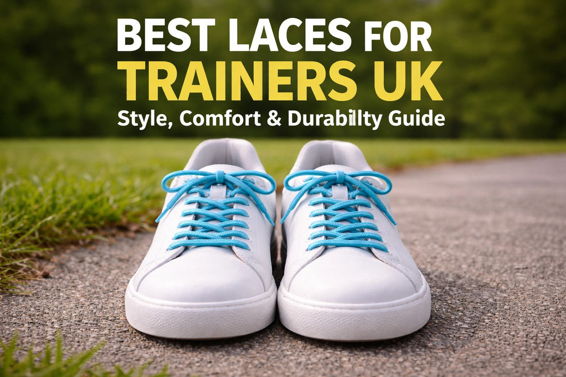 best laces for trainers UK colourful shoelaces