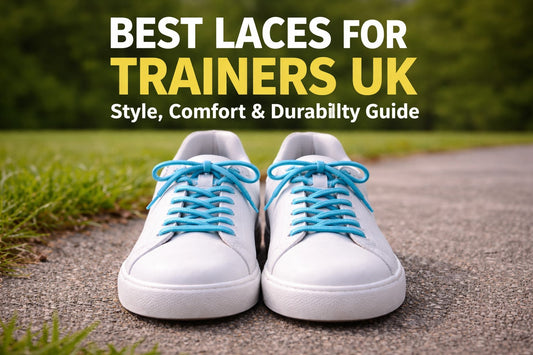 best laces for trainers UK colourful shoelaces