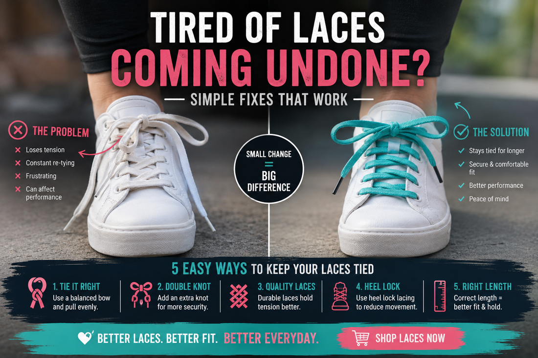 durable shoelaces that stay tied longer