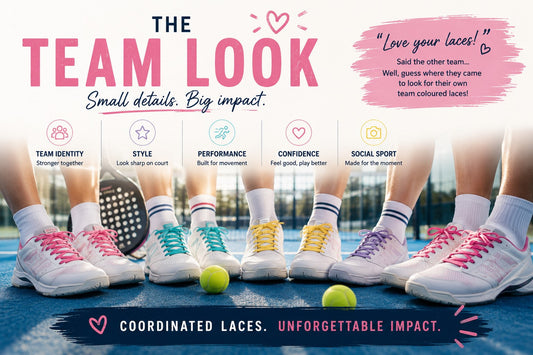 The Team Look: How Matching Shoelaces Became the Finishing Touch for Padel Teams