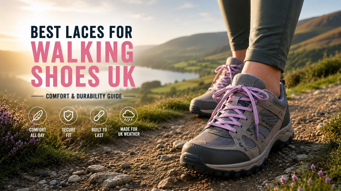 Best Laces for Walking Shoes UK: Comfort & Durability Guide