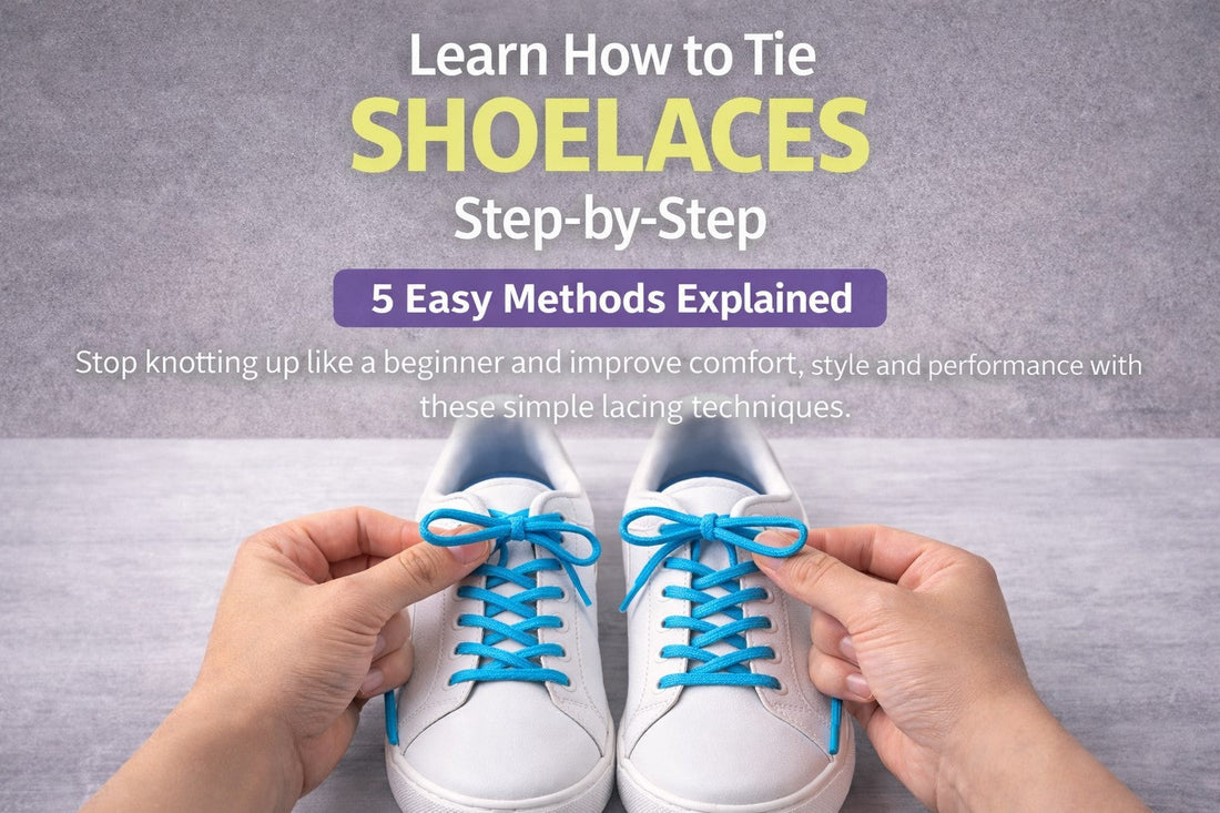 easy shoelace tying techniques beginners guide