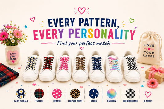 Shoelace Patterns Explained: From Daisy to Tartan