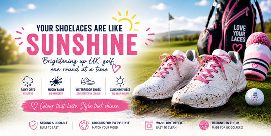 ☀️ Your Shoelaces Are Like Sunshine: Brightening Up UK Golf, One Round at a Time