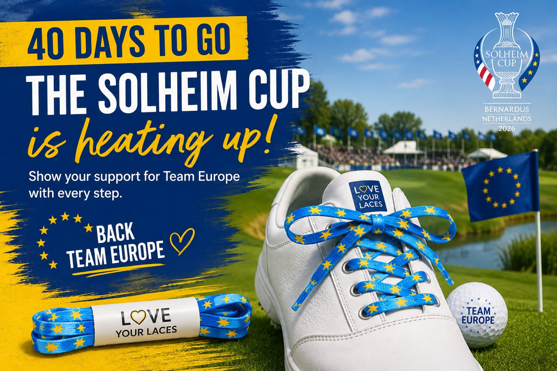 40 Days to Go: Get Solheim Cup Ready with Europa Shoelaces 🇪🇺⛳