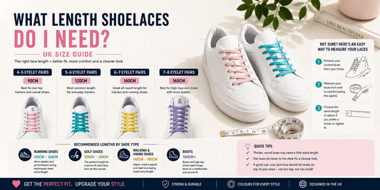 What Length Shoelaces Do I Need? UK Size Guide