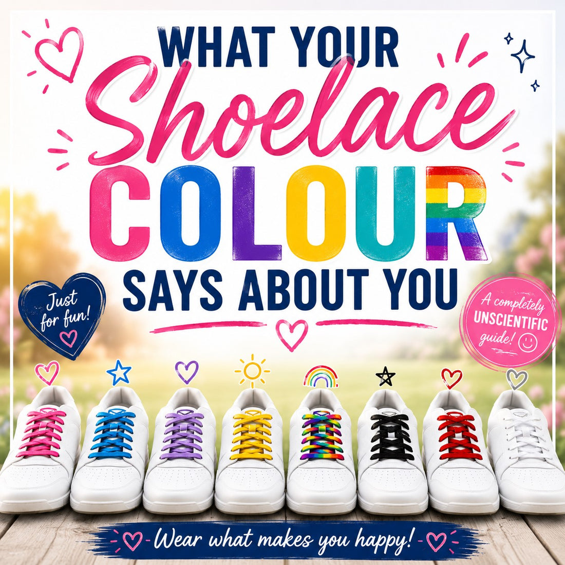 What Your Shoelace Colour Says About You