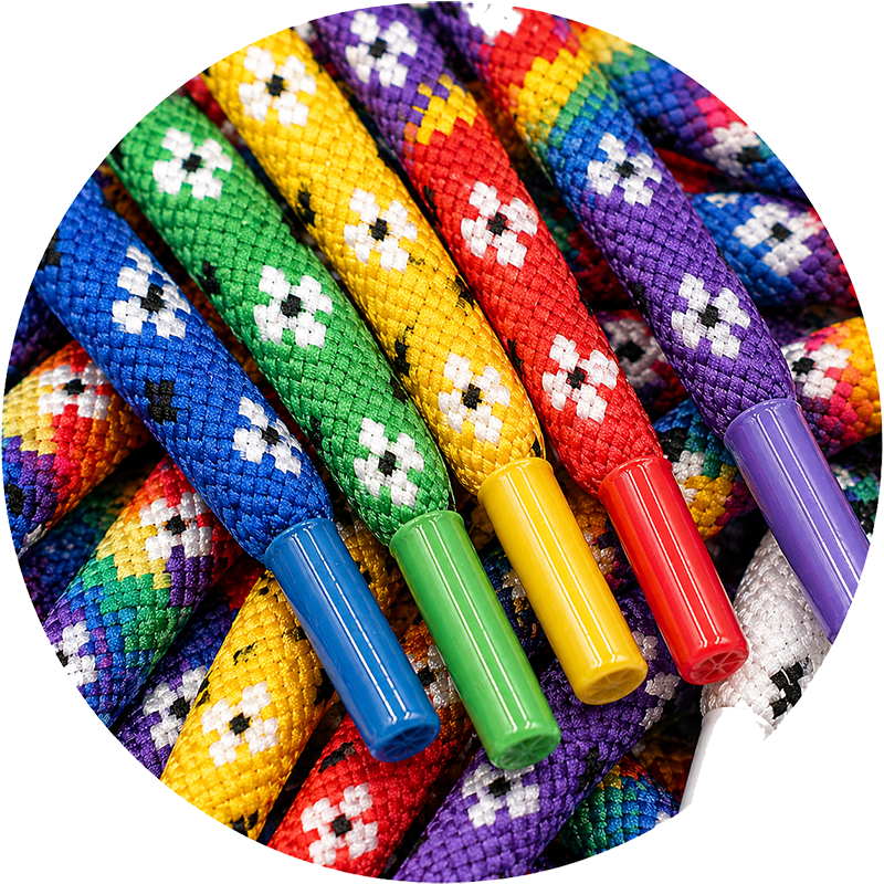 🎨 Multi-Colour Shoelaces