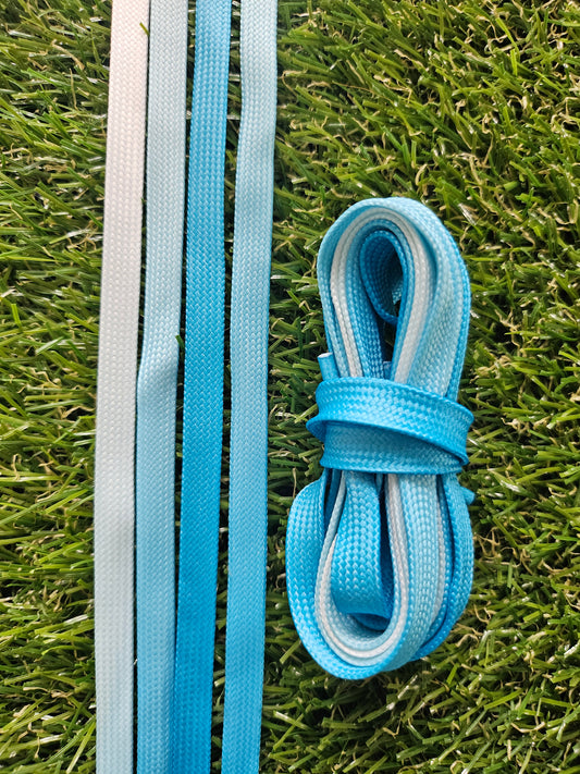 Turquoise Fade Shoelaces