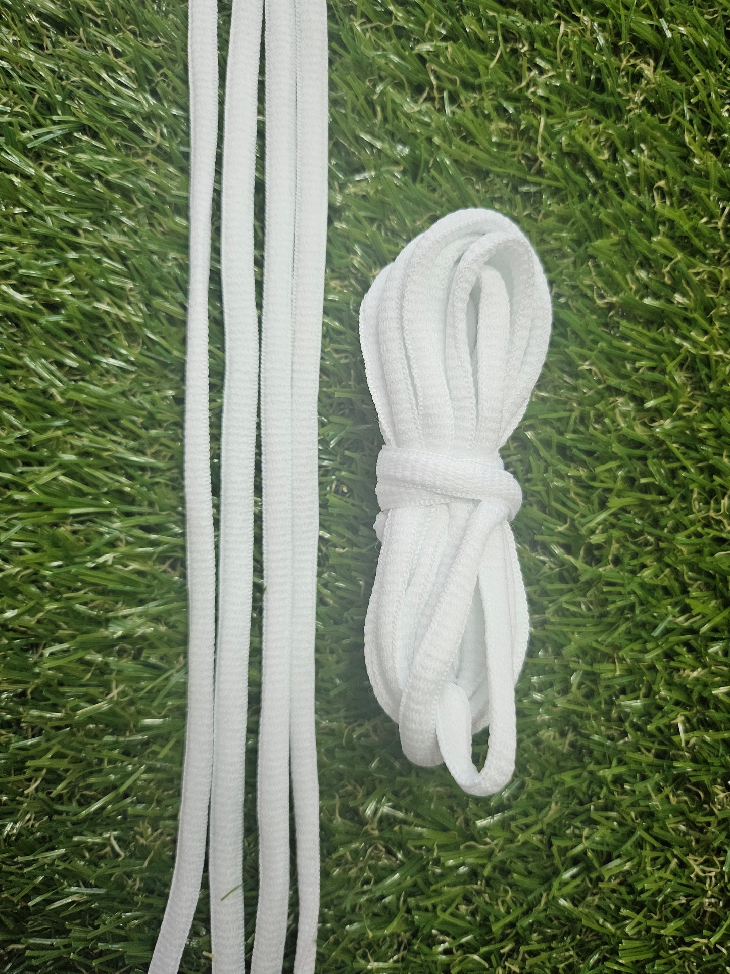 White Classic Oval Laces